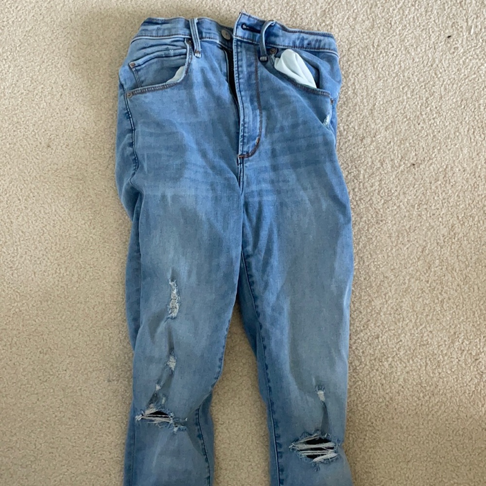 Abercrombie Ultra High Rise Super Skinny Jeans